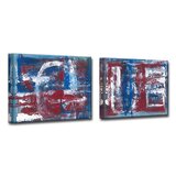 II On Canvas 2 Pieces Gallery Wall Set 